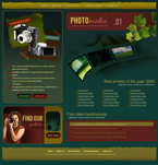 Art & Photography Website Template SMP-0003-ART