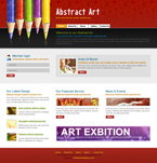 Art & Photography Website Template RG-0001-ART