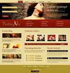 Fashion Website Template TNS-C0001-FA