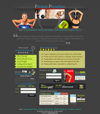 Health and Fitness Website Template DBR-F0001-HF