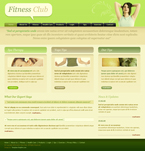 Health and Fitness Website Template SJY-W0001-HF