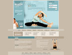 Health and Fitness Website Template TOP-0009-HF