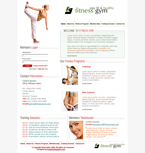 Health and Fitness Website Template SKT-0003-HF