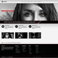 Strange Photography template Strange Photography Template