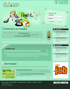 Web Design CSS Template PKR-C0006