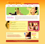 Beauty Website Template DBR-F0003-B