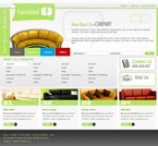 Interior & Furniture Website Template Furnished