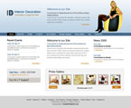 Interior & Furniture Website Template Interior Decoration