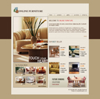 Interior & Furniture Website Template ARNB-0001-IF