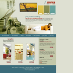 Interior & Furniture Website Template Interica