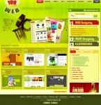 Web Design Website Template DBR-W0001-WEBD