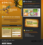 Web Design CSS Template PKR-C0008